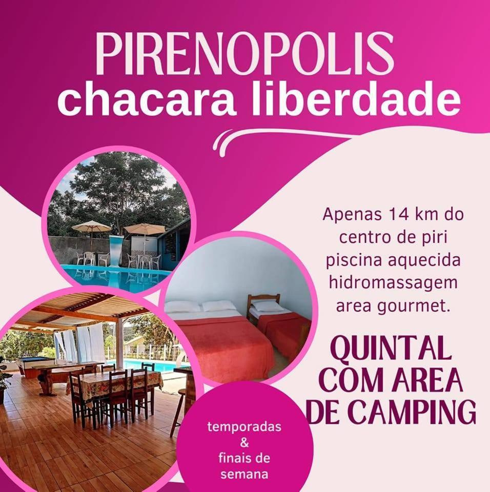 Chacara Liberdade Βίλα Pirenópolis Εξωτερικό φωτογραφία